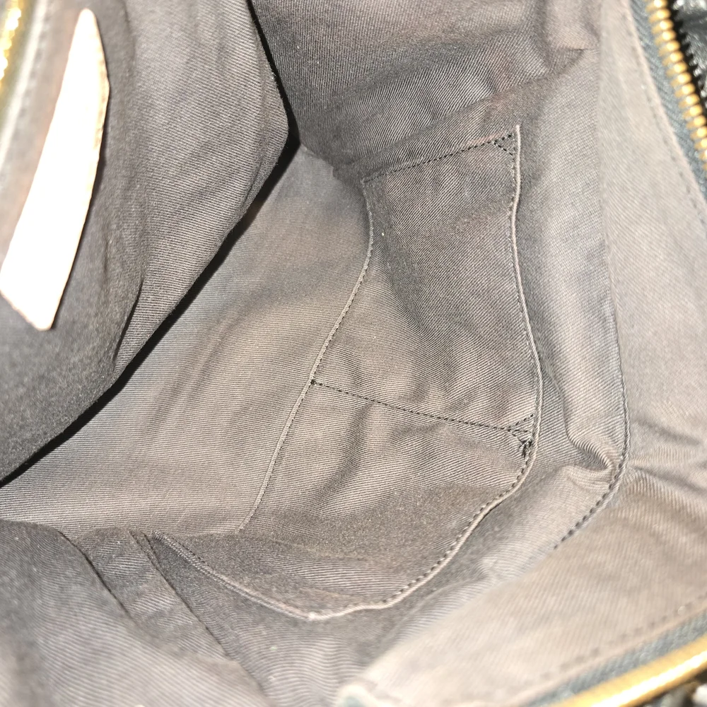 See By Chloe Black and Cream Tote Bag